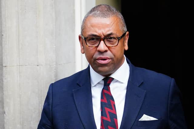 James Cleverly will meet Sergei Lavrov on Thursday at the United Nations Security Council.