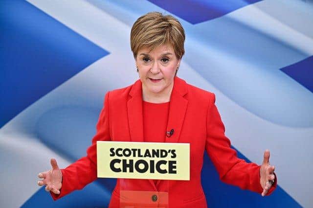 Nicola Sturgeon has said the campaign for Scottish independence will resume next year. Picture: Jeff J Mitchell/WPA pool/Getty Images