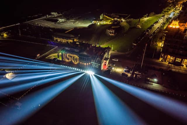 The Celebration of Light was part of the countdown to The 150th Open in July. Picture: R&A