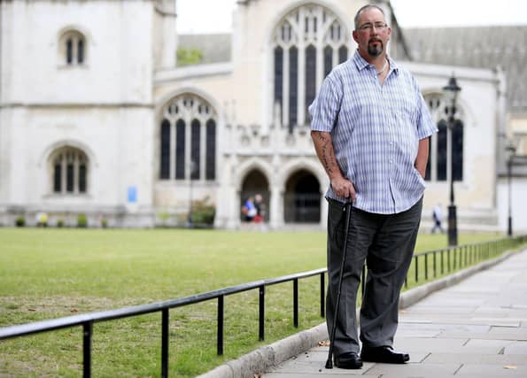 File photo dated 18/08/15 of Mike Haines, the brother of David Haines who was murdered by Islamic State terrorists, has said he is prepared to stare down the so-called Islamic State terrorists accused of murdering his sibling when he comes face-to-face with them for the first time later this week.