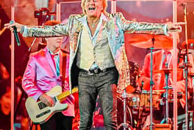 Rod Stewart at the Castle (Picture: Calum Buchan)