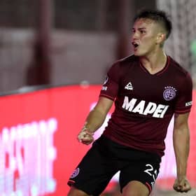 Alexandro Bernabei has completed his move to Lanus. (Photo by Agustín Marcarian - Pool/Getty Images)