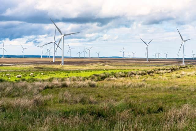 A view of a wind farm in Scotland. Picture: Getty Images