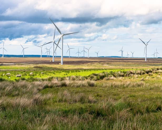 A view of a wind farm in Scotland. Picture: Getty Images