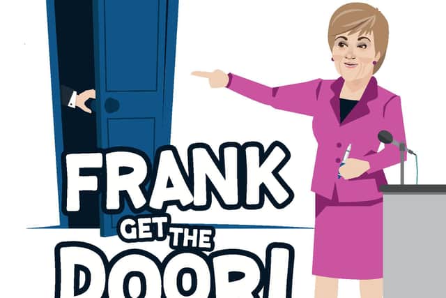 Janey Godley's new book Frank Get The Door! is published later this month.