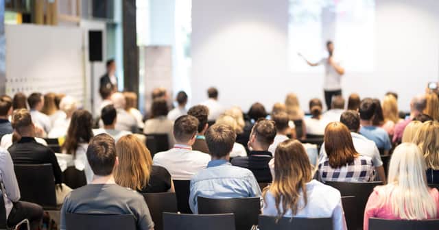 In-person business events are an effective way for delegates to share expertise