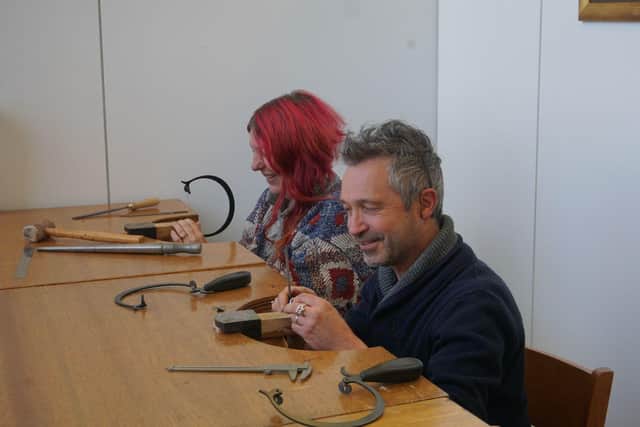 Dr Karen-Ann Dicken and Thomas Lacroix