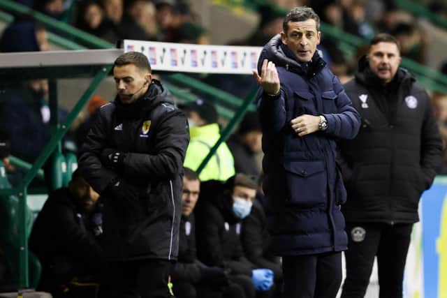 Hibs manager Jack Ross says Hibs are in a 'difficult run'.