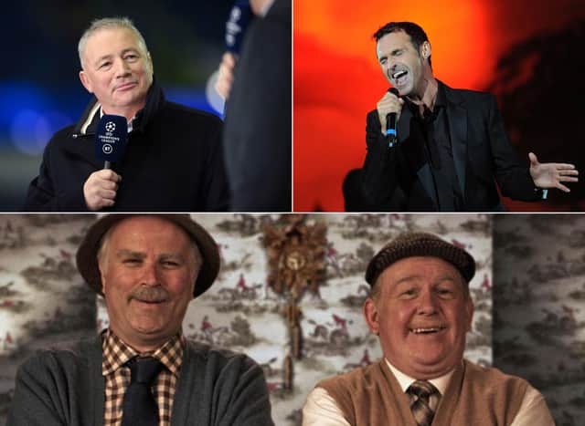 Here are the 15 Scottish celebrities you would most like to share a drink with. Cr: Getty Images