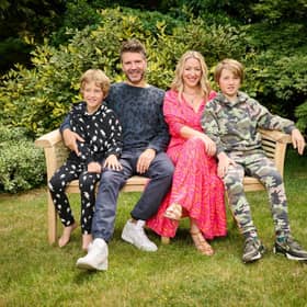 Jo and her family