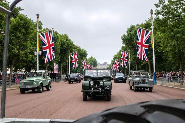 The Land Rover has featured on BBC's Antiques Roadshow and was also used to lead the Land Rover parade at the Queen's Jubilee Pageant earlier this year