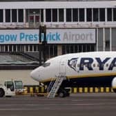 Ryanair is Prestwick's sole passenger airline. (Photo by National World)