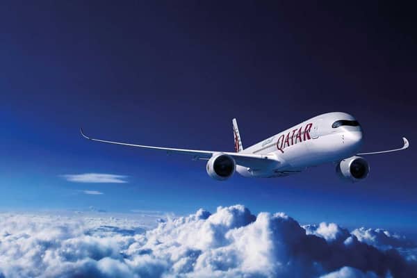 A Qatar Airways plane