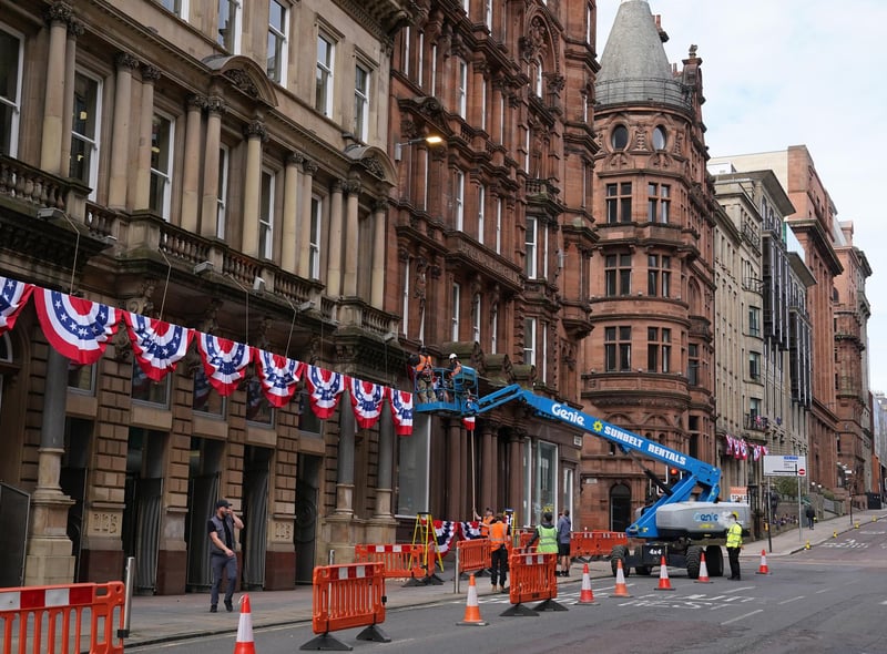 In Pictures 12 Amazing Images As Glasgow City Centre Gets Us Makeover Ahead Of Filming New Indiana Jones Movie Starring Harrison Ford The Scotsman In Pictures 12 Amazing Images As Glasgow City Centre Gets Us Makeover Ahead Of Filming New Indiana Jones Movie Starring Harrison Ford The Scotsman