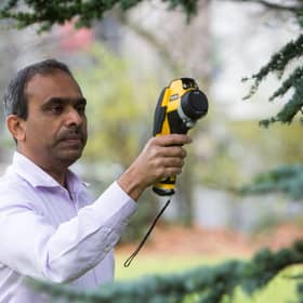 Professor Rohinton Emmanuel, director of Glasgow Caledonian University's BEAM Centre, is leading a project that aims to help save lives in the cities worst hit by climate warming