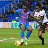 Inverness' Austin Samuels and Partick Thistle's Tunji Akinola. (Photo by Mark Scates / SNS Group)