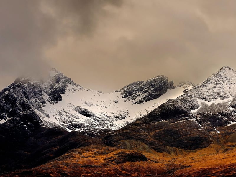 Another challenging peak in Skye's Cuillins range, all routes up Sgurr nan Gillean have sections that require a scramble and are certainly not for the faint-hearted.