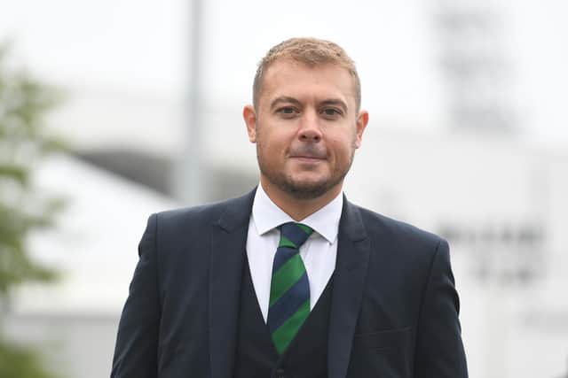 Hibs chief executive Ben Kensell arrived in the summer.