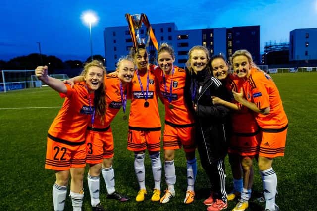 Glasgow City players last held the cup in 2015. (Picture: SNS)