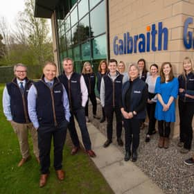 Galbraith staff at the new Inverness hub office. Picture: Alison White Photography