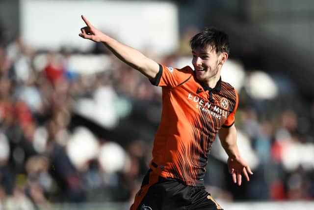 Dylan Levitt has been a huge hit with Dundee United. (Photo by Ross MacDonald / SNS Group)
