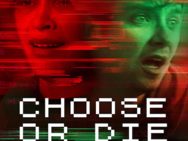 A broke student who plays an obscure 1980s survival computer game in pursuit of an unclaimed $100,000 prize in Choose Or Die.