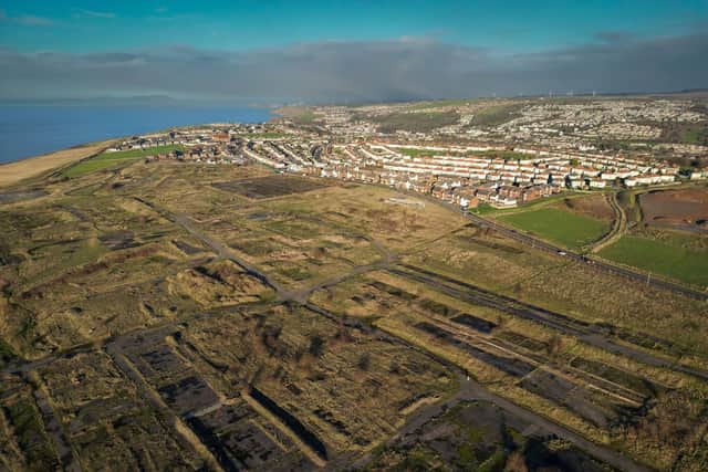 An aerial view of the former Woodhouse Colliery site where West Cumbria Mining (WCM) have been given approval to once again extract coal. Picture: Christopher Furlong/Getty Images