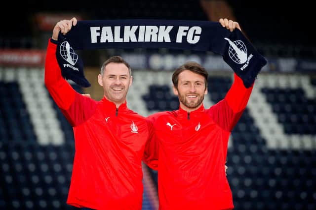 Lee Miller and David McCracken after their appointment in November 2019. Picture: SNS