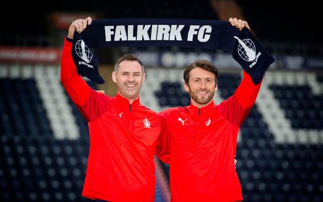 Lee Miller and David McCracken after their appointment in November 2019. Picture: SNS