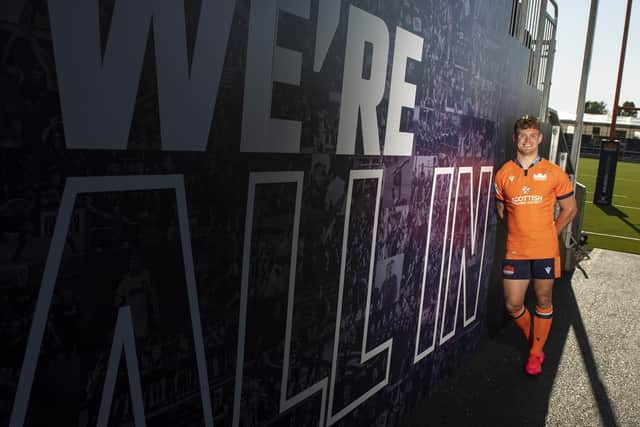 Darcy Graham pictured at Edinburgh Rugby Stadium, the club's new home ground. Picture: Ross MacDonald/SNS