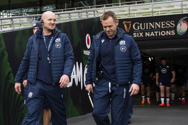 Gregor Townsend brought Danny Wilson to Scottish rugby as forwards coach to the national side. (Photo by Gary Hutchison / SNS Group)