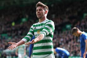 Matt O'Riley has been attracting interest from Leicester City according to reports. He moved to Celtic earlier this year. (Photo by Ian MacNicol/Getty Images)