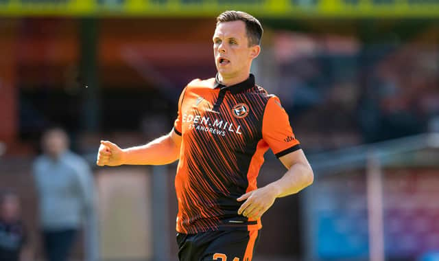 Dundee United striker Lawrence Shankland is a player in demand this summer. Picture: SNS