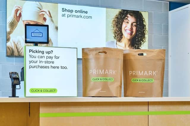 Primark’s Click & Collect service launches in Primark’s 21 Scottish stores today