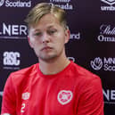 Frankie Kent has become one of Hearts' most vocal players since arriving from Peterborough.