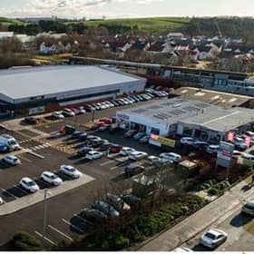 West Retail Park in Milngavie is home to Aldi and Home Bargains stores.