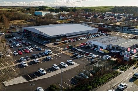 West Retail Park in Milngavie is home to Aldi and Home Bargains stores.