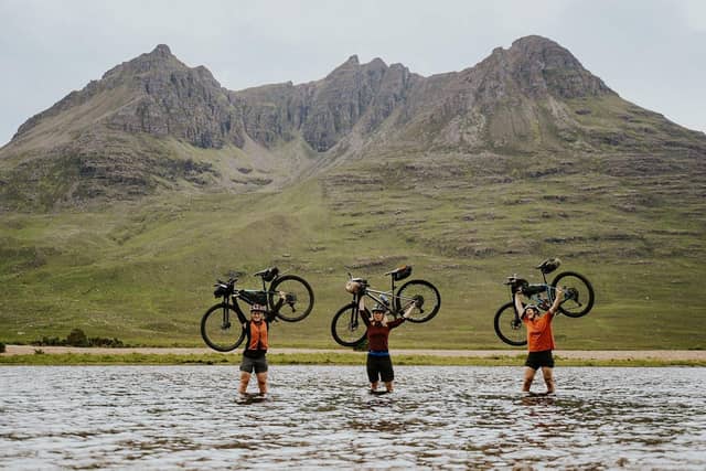 Parts of the route were unrideable. Picture: Maciek Tomiczek