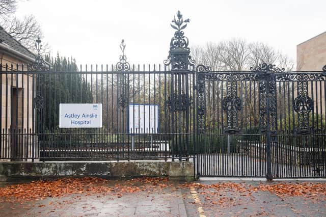 The Astley Ainslie Hospital site in Edinburgh