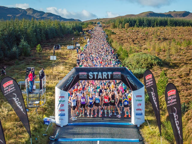 The event saw a record 10,700 entries across all distances, with runners from across the world taking part