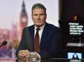 Labour Party leader Keir Starmer appearing on the BBC's Andrew Marr Show. Picture: Jeff Overs/AFP via Getty Images