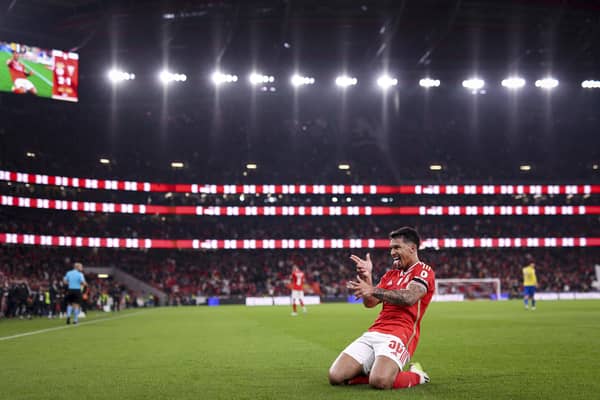 Marcos Leonardo was among the goalscorers for Benfica as they won 3-1 against Estoril.