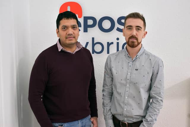 Bhas Kalangi (left), founder and chief executive of ePOS Hybrid, said online ordering will help hospitality firms to be ‘more agile’.