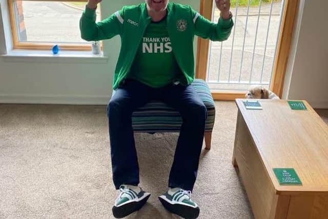 "I am ready. Come on Hibs!" said James Gardiner of Clermiston ahead of the Scottish Cup Final this afternoon.