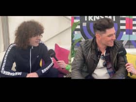 Dylan John Thomas and Twin Atlantic's Sam McTrusty 'buzzing' for TRNSMT in Glasgow.