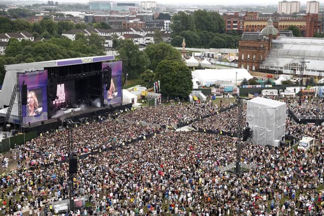 Scotland's largest music festival, TRNSMT,  is at Glasgow Green on July 12-14. Pic: J Mitchell/Getty Images