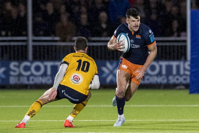 The switch to stand-off has worked out well for Blair Kinghorn and Edinburgh. (Photo by Ross Parker / SNS Group)