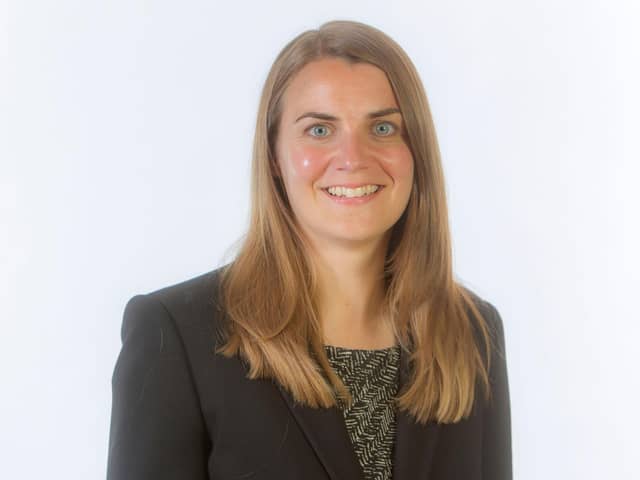 Sarah Munro - one of four new Scottish based Partners at law firm Pinsent Masons