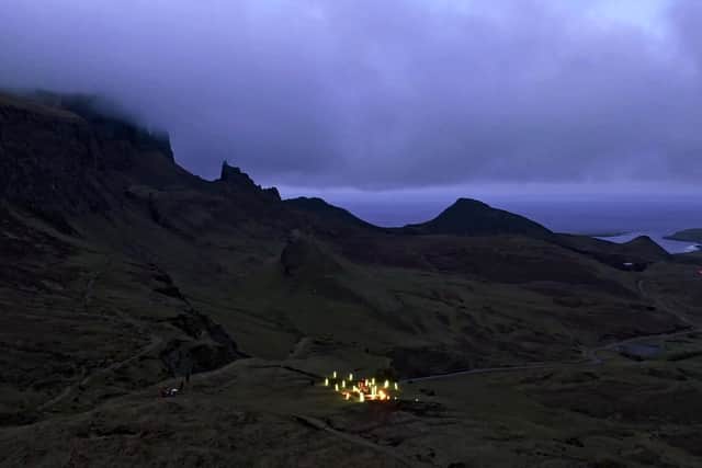 Niteworks were filmed at the Quiraing mountain range for the Skye Live Festival's film.