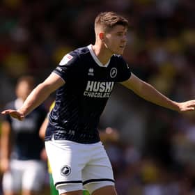 Kevin Nisbet is a doubt for Scotland's October internationals after suffering an injury playing or Millwall. (Photo by Paul Harding/Getty Images)